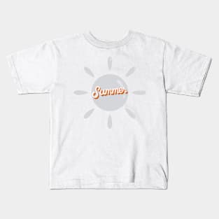 hot summer Kids T-Shirt